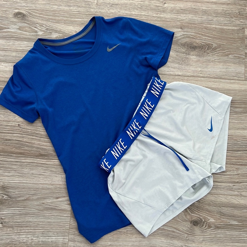 Nike dri-fit tshirt and shorts